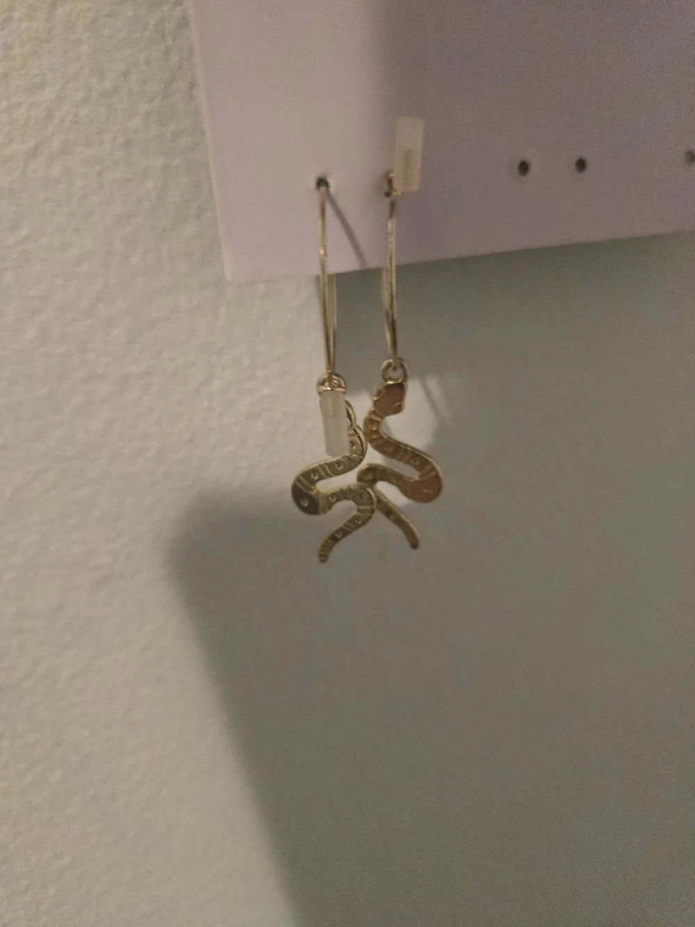 Wild fable Gold Snake Hoop Dangle Earrings
